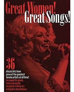 GREAT WOMEN GREAT SONGS PVG