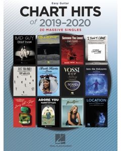 CHART HITS OF 2019-2020 EASY GUITAR EUROPEAN EDITION