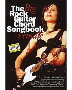 BIG ROCK GUITAR CHORD SONGBOOK FEMALE