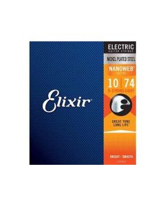 Elixir #12062: Elec Nanoweb 8 String Lite 10-74