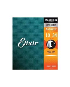 Elixir #11500: Mandolin Nano Light 10-34