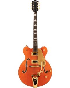Gretsch G5422TG Electromatic Classic Hollow Body Double Cut with Bigsby  in Orange Stain