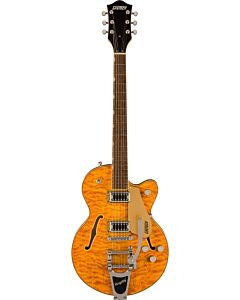 Grestch G5655T-QM Electromatic Center Block Jr. Single-Cut Quilted Maple with Bigsby in Speyside