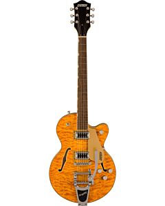 Grestch G5655T QM Electromatic Center Block Jr Single Cut Quilted Maple with Bigsby in Speyside