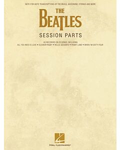 Hal Leonard The Beatles Session Parts Transcribed Softcover