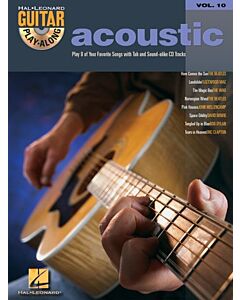 Acoustic Guitar Play Along Volume 10 Bk/Cd