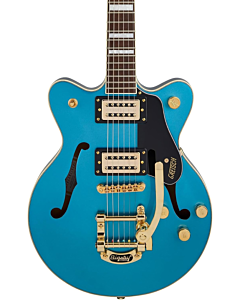 Gretsch G2655TG Streamliner™ Center Block Jr. Double Cut with Bigsby LTD in Riviera Blue