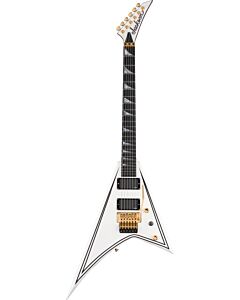 Jackson MJ Series Rhoads RR24MG in White with Black Pinstripes