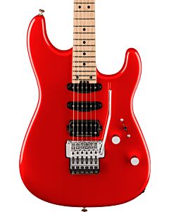 Charvel MJ (Made in Japan) San Dimas Style 1 HSS FR M, Maple Fingerboard in Metallic Red