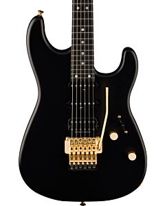 Charvel MJ (Made in Japan) San Dimas Style 1 HSS FR E, Ebony Fingerboard in Satin Black