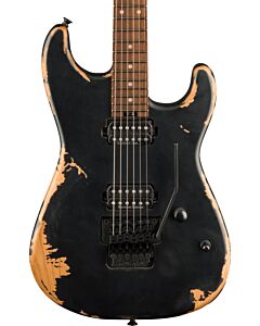 Charvel Pro-Mod Relic San Dimas Style 1 HH FR PF in Weathered Black