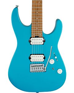 Charvel Pro-Mod DK24 HH, Caramelized Maple Fingerboard in Matte Blue Frost