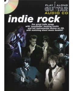 PLAY ALONG GUITAR INDIE ROCK BOOKLET/CD