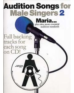 AUDITION SONGS FOR MALE SINGERS 2 BK/CD