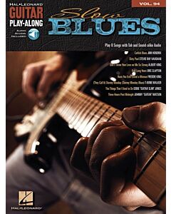 SLOW BLUES GUITAR PLAY ALONG BK/CD V94
