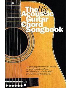 BIG ACOUSTIC GUITAR CHORD SONGBOOK