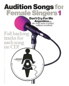 AUDITION SONGS FOR FEMALE SINGERS 1 BK/CD