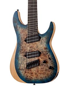 Schecter Reaper 7 Multiscale 7 string in Satin Sky Burst