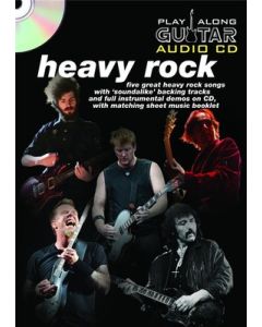 PLAY ALONG GUITAR HEAVY ROCK BOOKLET/CD
