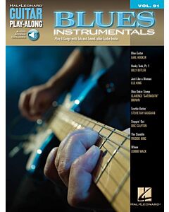 BLUES INSTRUMENTALS GUITAR PLAYALONG V91 BK/OLA
