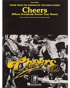 CHEERS (WHERE EVERYBODY KNOWS YOUR NAME) EASY PIANO S/S