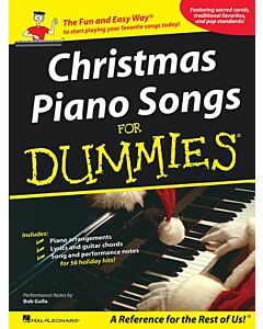 CHRISTMAS PIANO SONGS FOR DUMMIES PVG