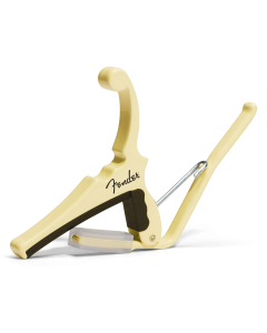 Fender x Kyser Quick Change Electric Guitar Capo in Olympic White