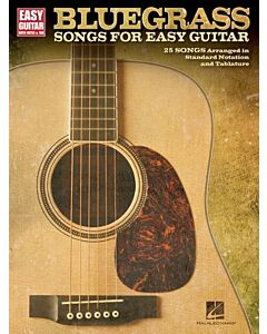 BLUEGRASS SONGS FOR EASY GUITAR NOTES & TAB