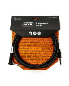 Jim Dunlop MXR 10 FT Standard Straight to Right Angle Instrument Cable