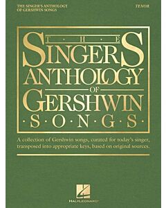 SINGERS ANTHOLOGY OF GERSHWIN SONGS TENOR