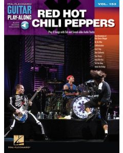 RED HOT CHILI PEPPERS GUITAR PLAYALONG V153 BK/OLA