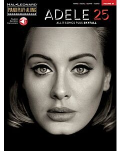 ADELE - 25 PIANO PLAYALONG V32 BK/OLA