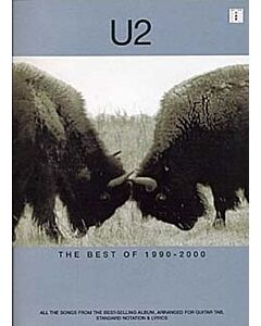 U2 BEST OF 1990-2000 GUITAR TAB