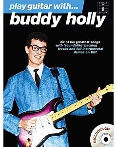PLAY GUITAR WITH BUDDY HOLLY TAB BK/CD