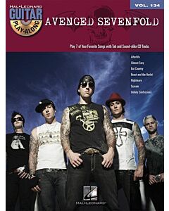Avenged Sevenfold Guitar Play Along Volume 134 BK/CD Guitar Tab
