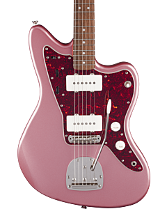 Squier FSR Classic Vibe '60s Jazzmaster, Laurel Fingerboard, Tortoiseshell Pickguard, Matching Headstock in Burgundy Mist Metallic