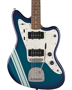 Squier FSR Classic Vibe '60s Jazzmaster, Laurel Fingerboard, White Pickguard, Black Plastic Parts, Matching Headstock in Competition Burgundy