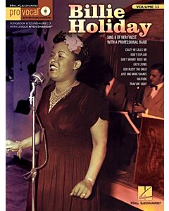 BILLIE HOLIDAY PRO VOCAL WOMENS ED V33 BK/CD