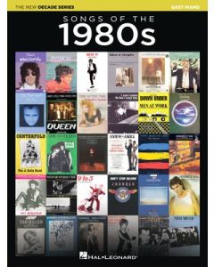 SONGS OF THE 1980S NEW DECADE SERIES EASY PIANO