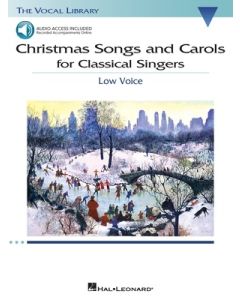 CHRISTMAS SONGS & CAROLS CLASSICAL SINGERS LOW BK/OLA