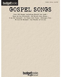 BUDGET BOOKS GOSPEL SONGS PVG