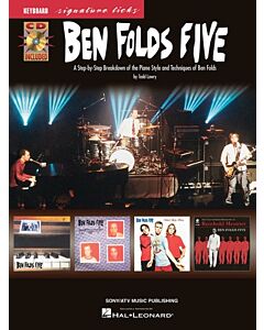 BEN FOLDS FIVE - KEYBOARD SIGNATURE LICKS BK/CD