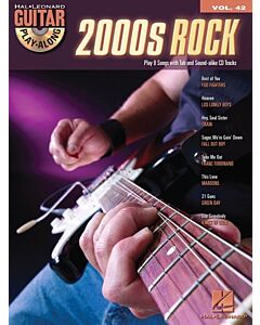2000s Rock Guitar Play Along Volume 42 Bk/Cd