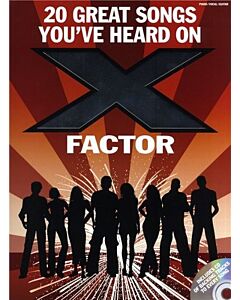 20 GREAT SONGS YOUVE HEARD ON X FACTOR BK/CD
