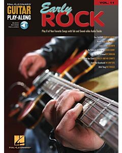 Early Rock Guitar Play Along Volume 11 Bk/Cd