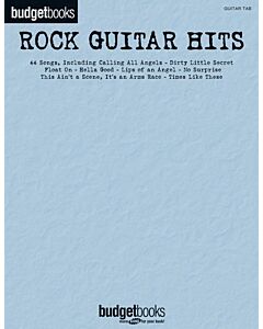 Rock Guitar Hits Budget Books Guitar Tab