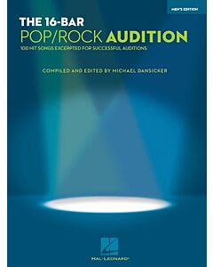 16 BAR POP ROCK AUDITION MENS EDITION