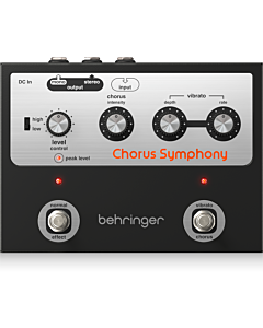 Behringer Chorus Symphony Chorus and Vibrato Guitar Pedal