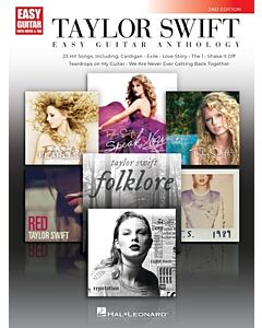 Taylor Swift Easy Guitar Anthology 2nd Edition Softcover Tab