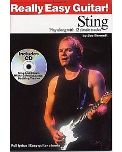 REALLY EASY GUITAR STING BK/CD